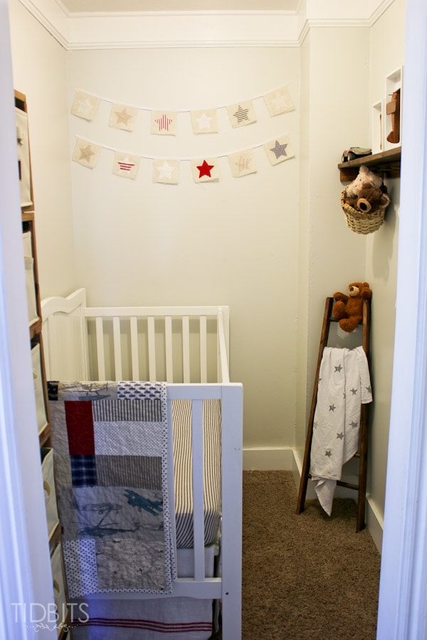 Turning a Closet into a Nursery