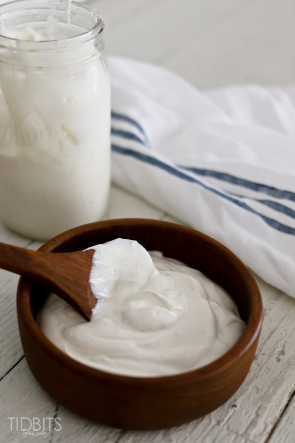 The easiest and yummiest way to make homemade yogurt - with the modern day pressure cooker.