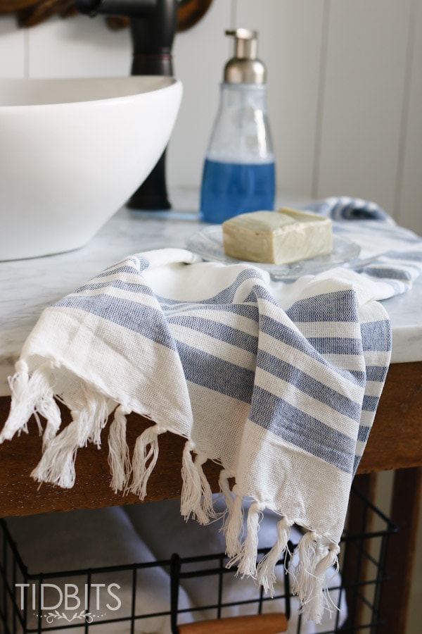 Quick Tip! - How to easily make your favorite store bought foaming hand soap look prettier.