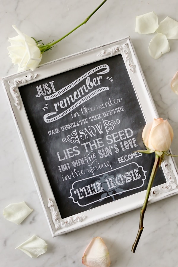 THE ROSE song lyrics free printable with stationary options.