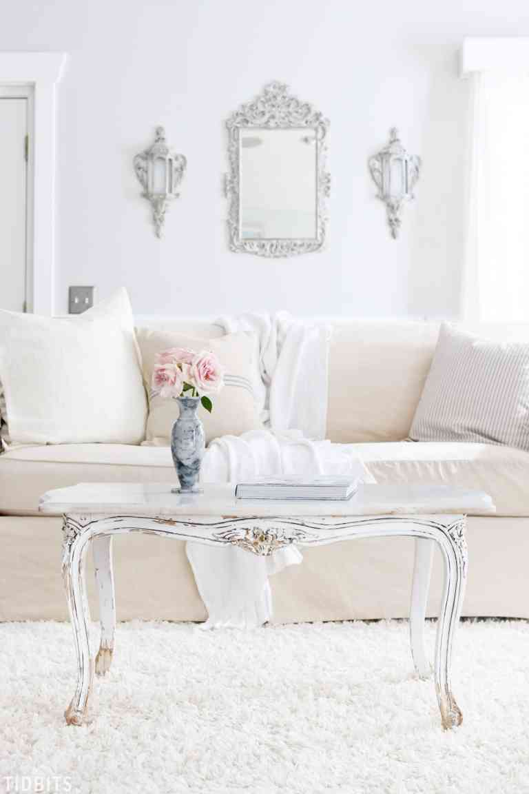 Tips and tricks for cleaning slipcovers naturally. 4 kids + white sofa . . . no problem!