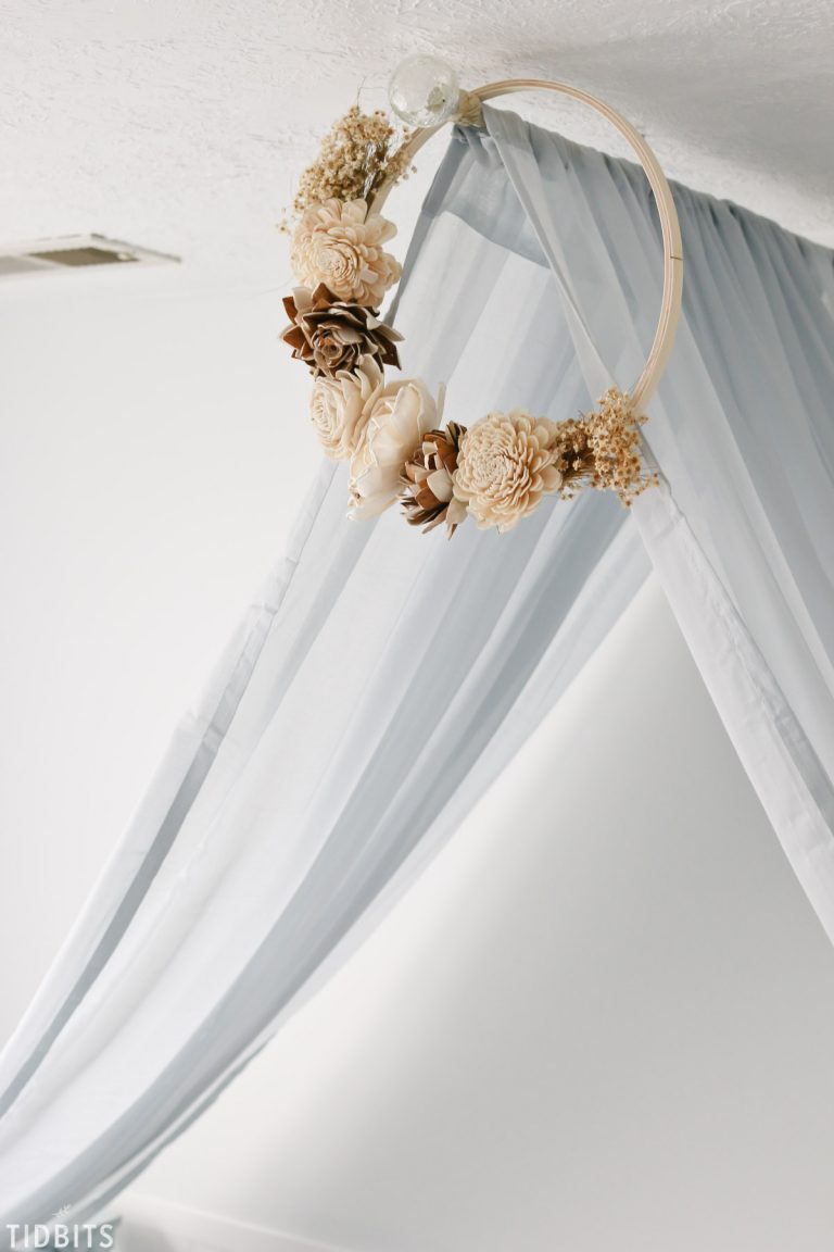 DIY Embroidery hoop wreath