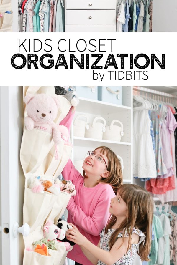 8 tips for better kids closet organization