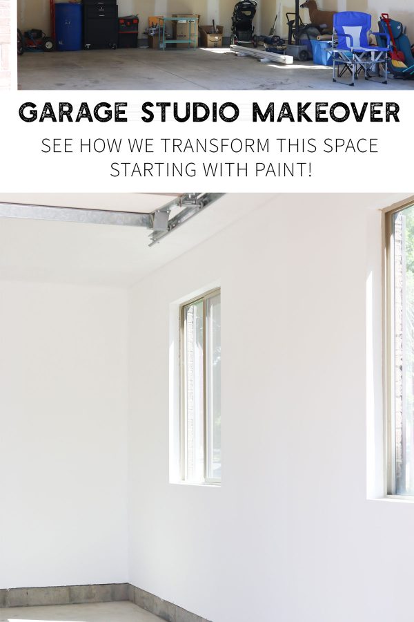 Painting the garage walls