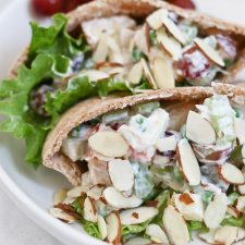 Light and Healthy Chicken Salad Recipe with Yogurt Dressing