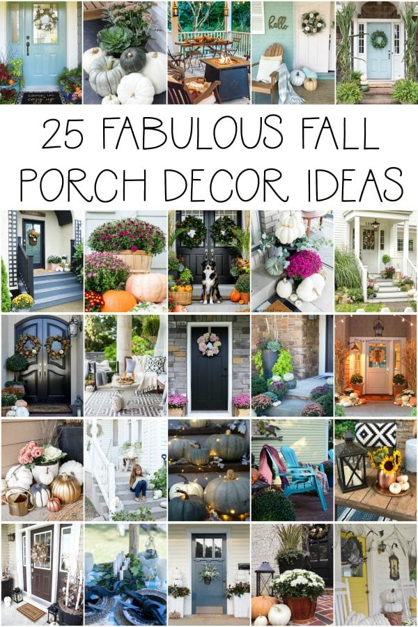 25 Fall porch decorating ideas