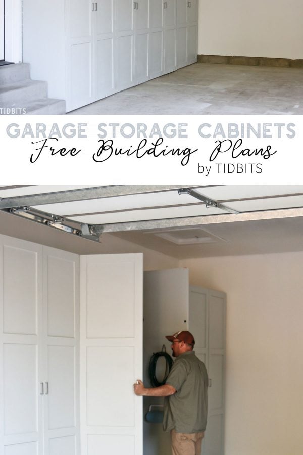garage storage cabinets building plans
