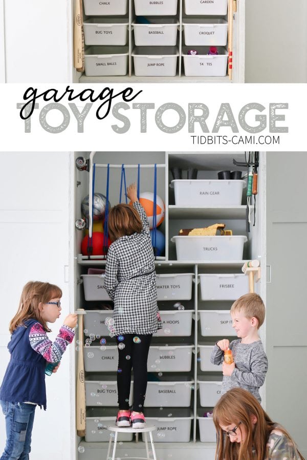 Garage toy storage and organization ideas