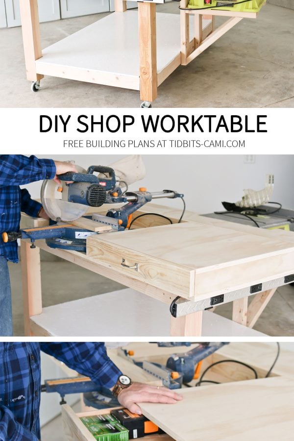 DIY Shop Worktable or workbench