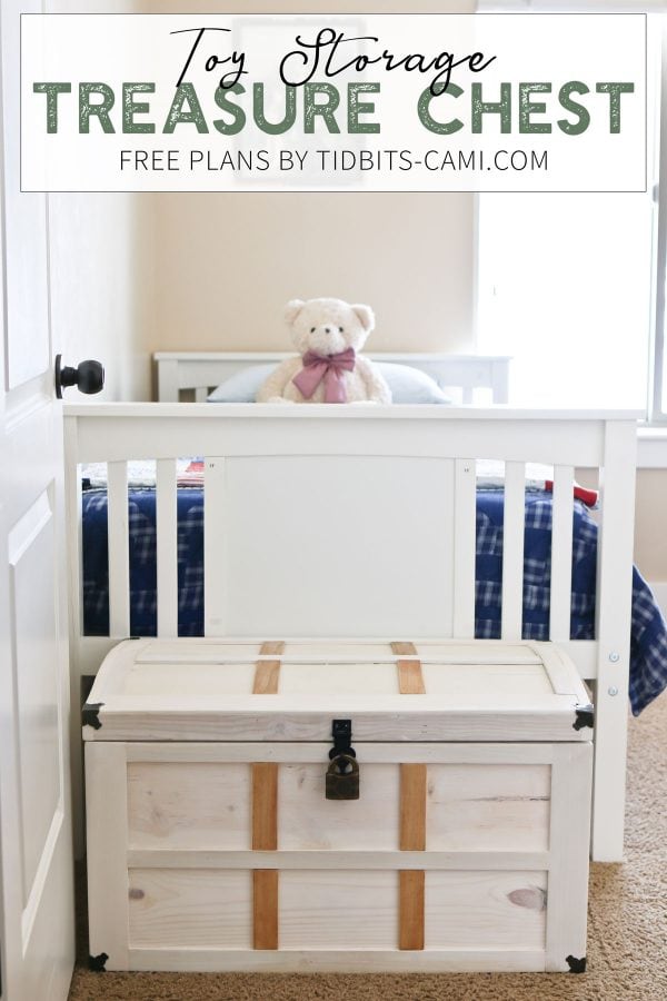 Toy storage treasure chest building plans.