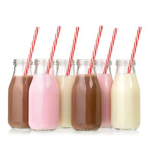 Vintage Milk Bottles