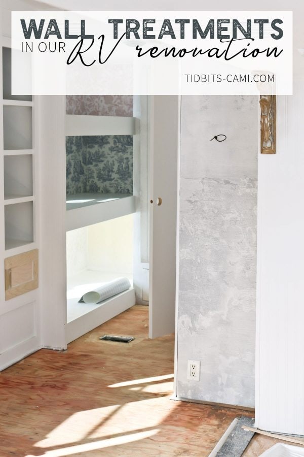 Wall design solution for RV renovation