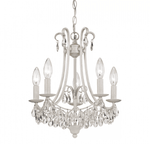 Vintage White Chandelier