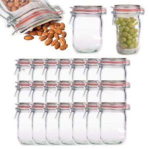 Mason Jar Zipper Bags