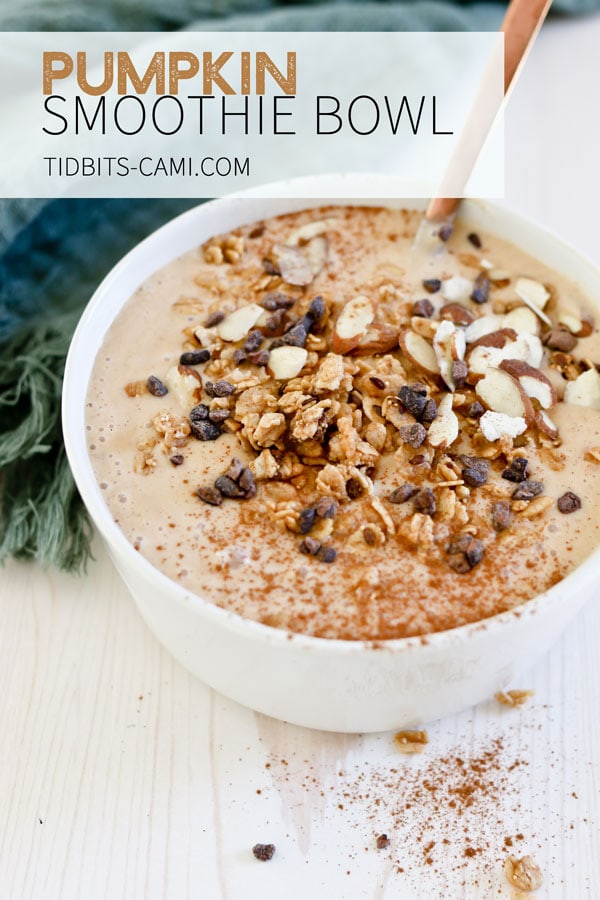 Healthy Pumpkin Smoothie Bowl Recipe