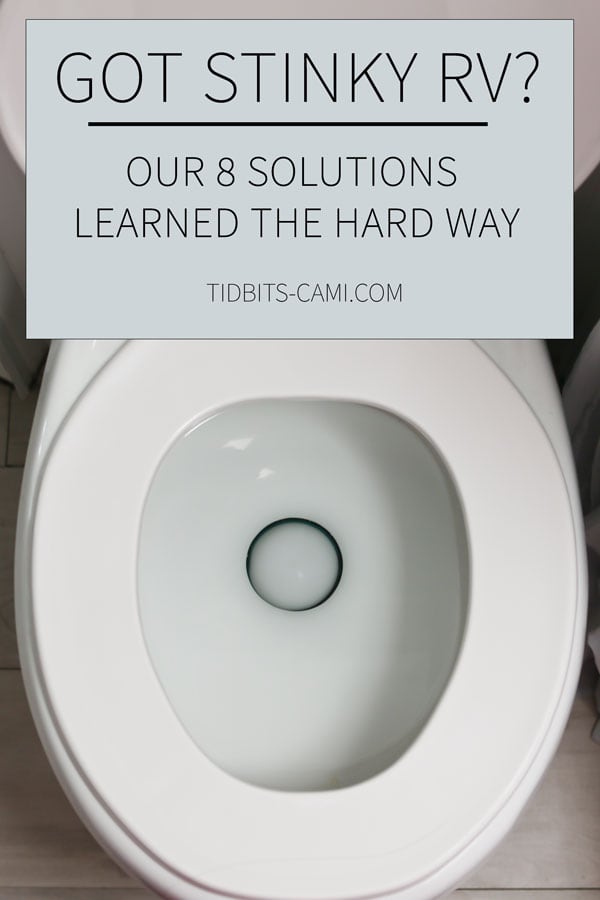 Solutions to smelly RV problems, black tank stinky solutions.