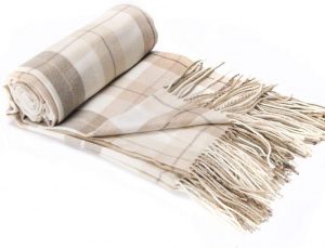 Brown Plaid Blanket