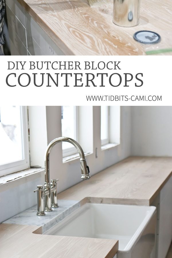 DIY Butcher Block Countertops - oh yes you can!