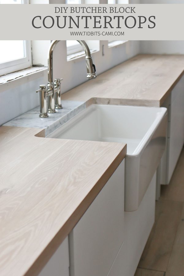 DIY Butcher Block Countertops - oh yes you can!