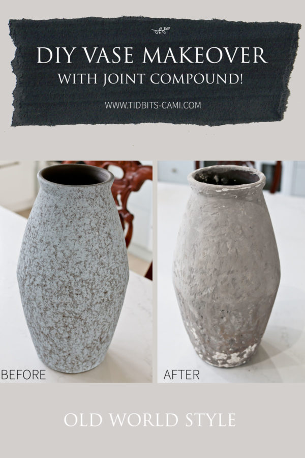 DIY Plaster Vase Makeover | Brand New to Old World Style