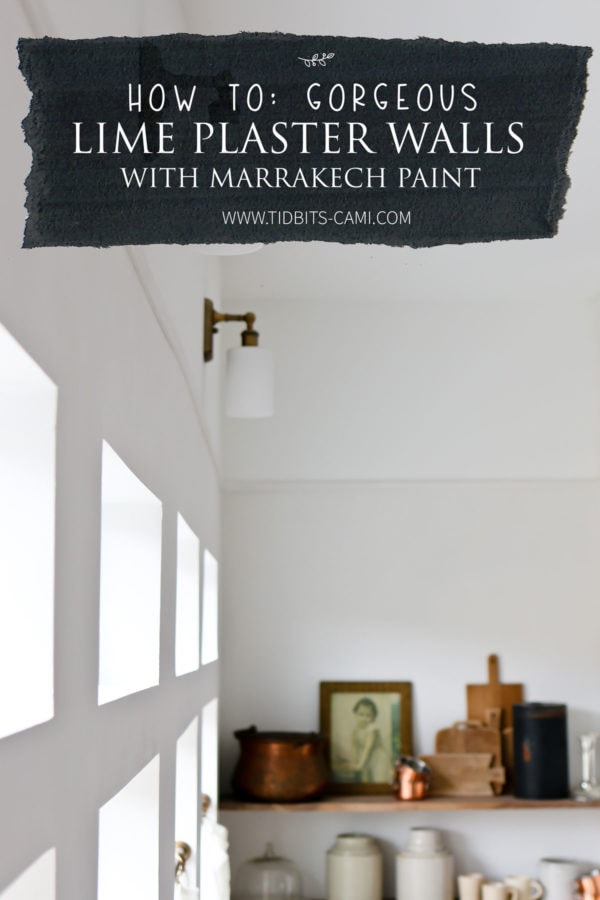 How-to: Lime Paint Plaster Walls