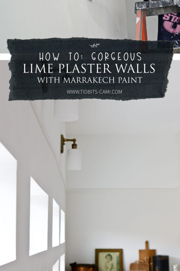 How-to: Lime Paint Plaster Walls