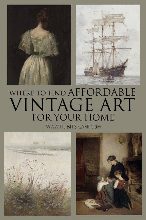Where to Find Affordable Vintage Artwork for your Home