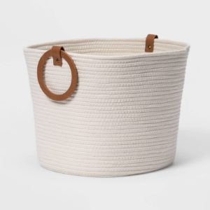 Rope Loop Handles Basket