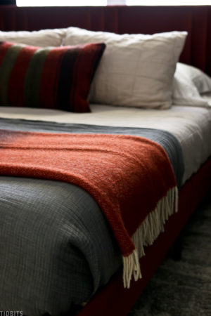 red bedding