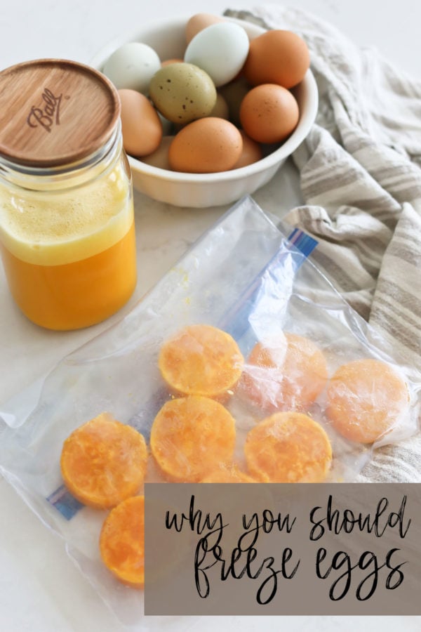 why you should freeze eggs